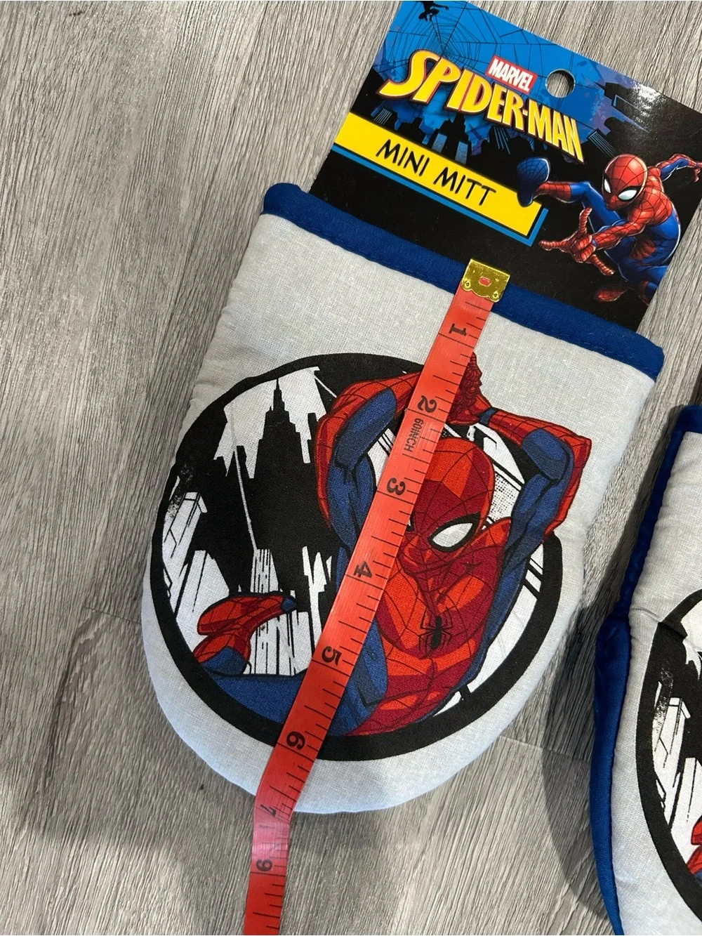 Marvel Spider-Man White & Blue Kids Mini Mitts
